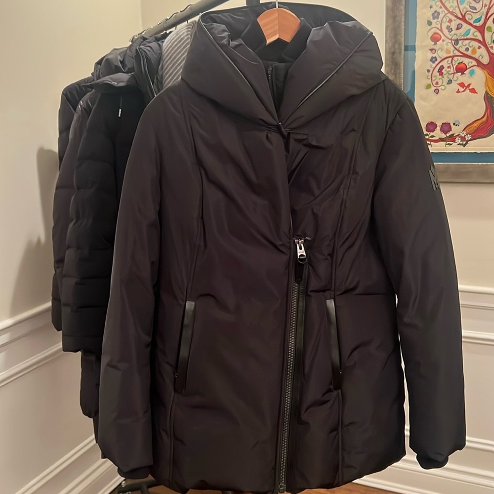 Design-forward, elevated style and tailored, beautiful goose down coat